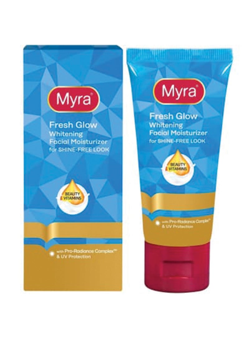 مايرا مرطب الوجه فريش جلو لتبييض الوجه من ميرا، 40 مل