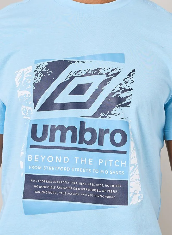 umbro Layered Box Logo Graphic T-Shirt