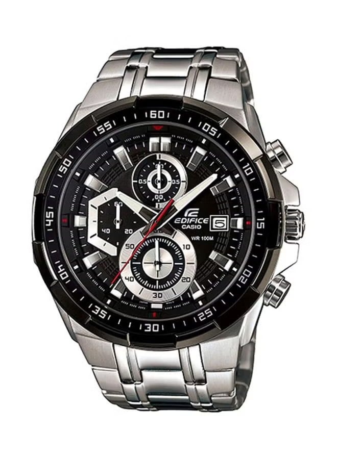 CASIO Men's Edifice Water Resistant Chronograph Watch EFR-539D-1A - 50 mm - Silver - Image 1