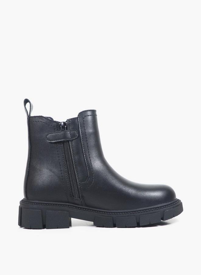 GAP Girls Lafayette Block Heel Ankle Boots - Image 1