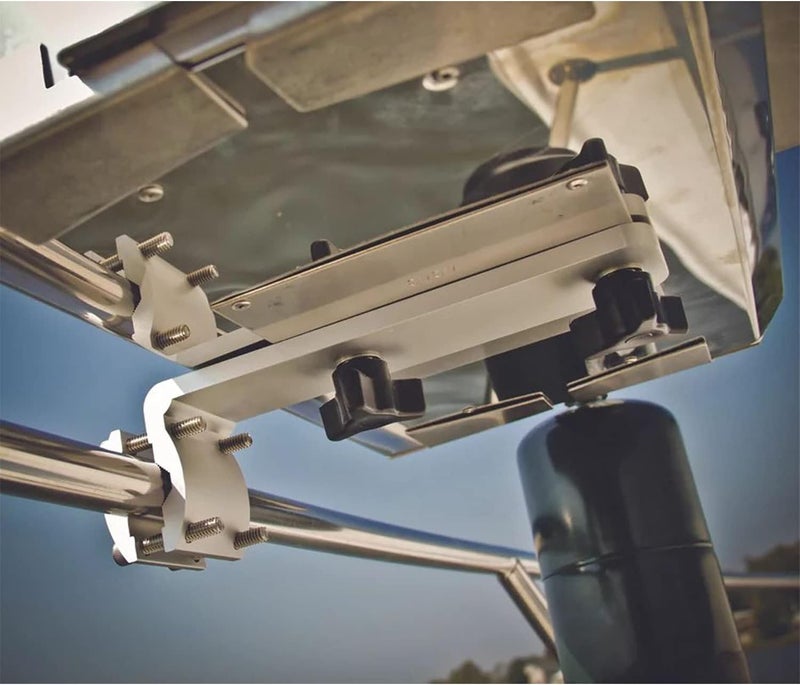 Camco Kuuma 58182 Stow N' Go Grill Rail Mount for Boats - Image 3