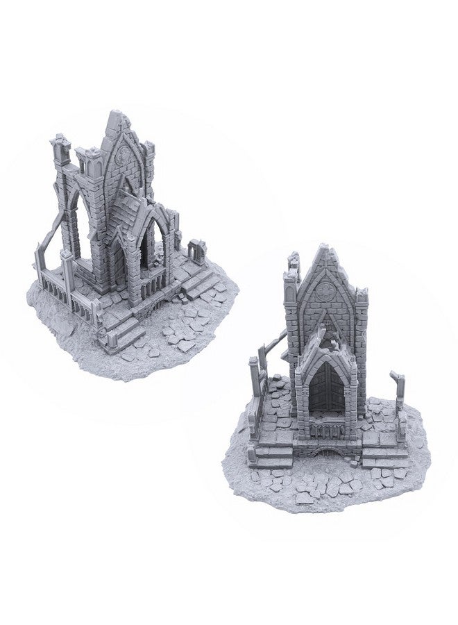 EnderToys Hallowed Mausoleums by Printable Scenery, 3D Printed Tabletop RPG Scenery and Wargame Terrain 28mm Miniatures - Image 3