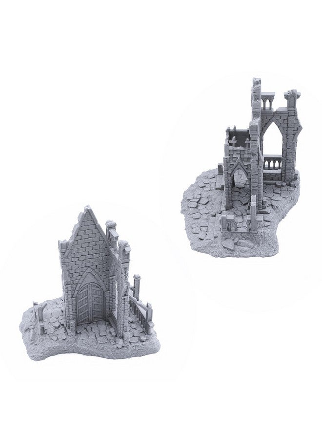 EnderToys Hallowed Mausoleums by Printable Scenery, 3D Printed Tabletop RPG Scenery and Wargame Terrain 28mm Miniatures - Image 4