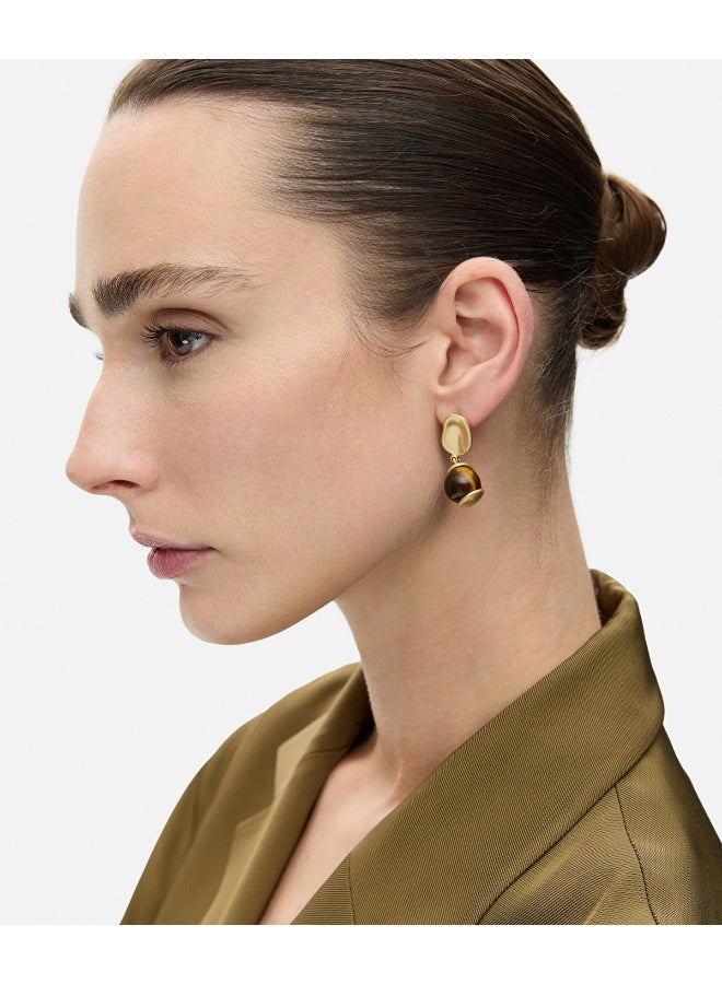 Ipekyol Earrings Set With Contrasting Stones  - Image 4