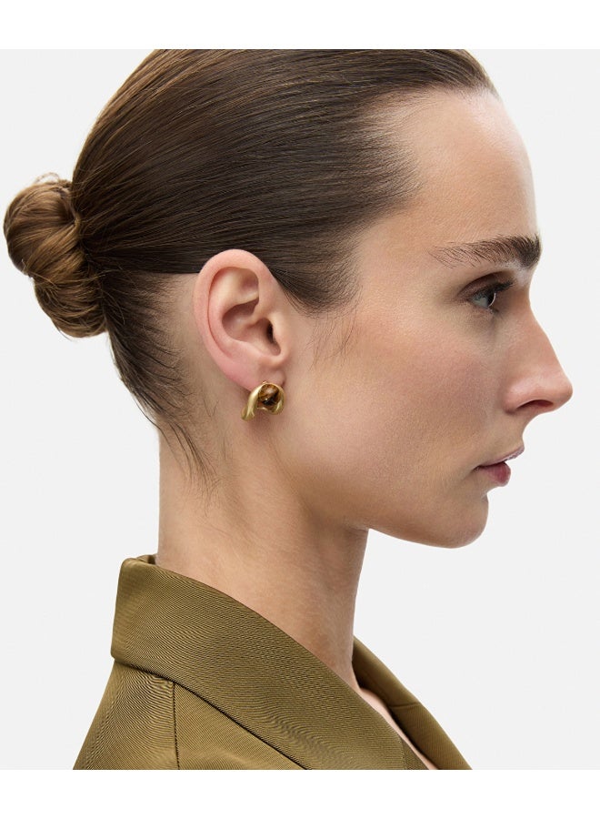 Ipekyol Earrings Set With Contrasting Stones  - Image 3