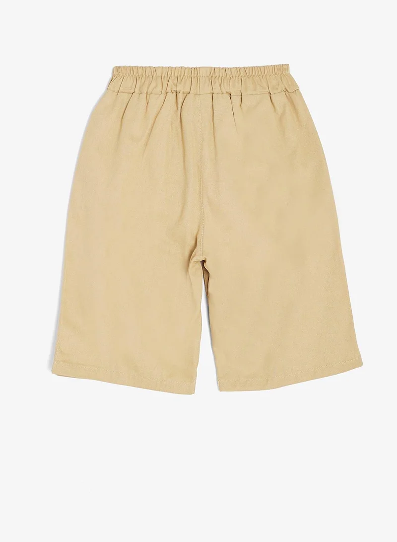 Pinata  Beige Cargo Shorts for Men | Best Price UAE