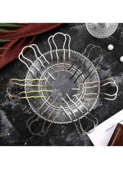 Chuangdi 6 Pieces Hair Fork Clip Stick 87 Mm Side Hair Comb 4 Prong Hair Updo Bun Hairpin Sticks Alloy Hair Clips Grips For Women Hair Styling Tool Accessories (Assorted Color)  - Image 5