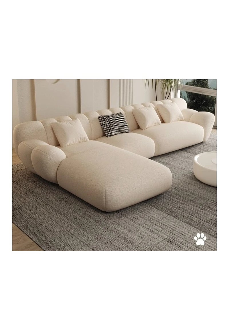 Comfynest Comfynest L Shape Modern Sofa Set With Chair And Ottoman  - Image 2