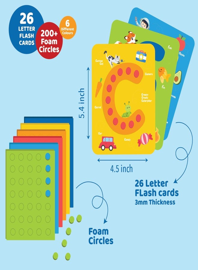 jackinthebox Toddler Toys, Learn Alphabet with Foam, Learning Toys for Toddlers, Unique Learning Resources, Great Gift for Toddlers 3 4 5 Years Old, Classroom Must Haves, Perfect for Learning A B C D - Image 2