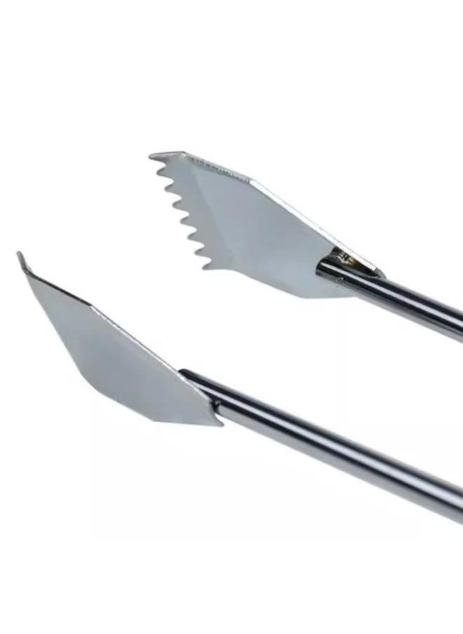 Generic 55cm Stainless Steel Colored Trash Pickup Fire Pit Carbon Extended Galvanized Clip Hand Tool Object  - Image 3