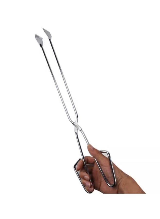 Generic 55cm Stainless Steel Colored Trash Pickup Fire Pit Carbon Extended Galvanized Clip Hand Tool Object  - Image 1
