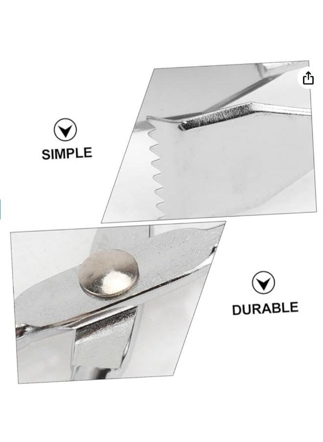 Generic 55cm Stainless Steel Colored Trash Pickup Fire Pit Carbon Extended Galvanized Clip Hand Tool Object  - Image 4