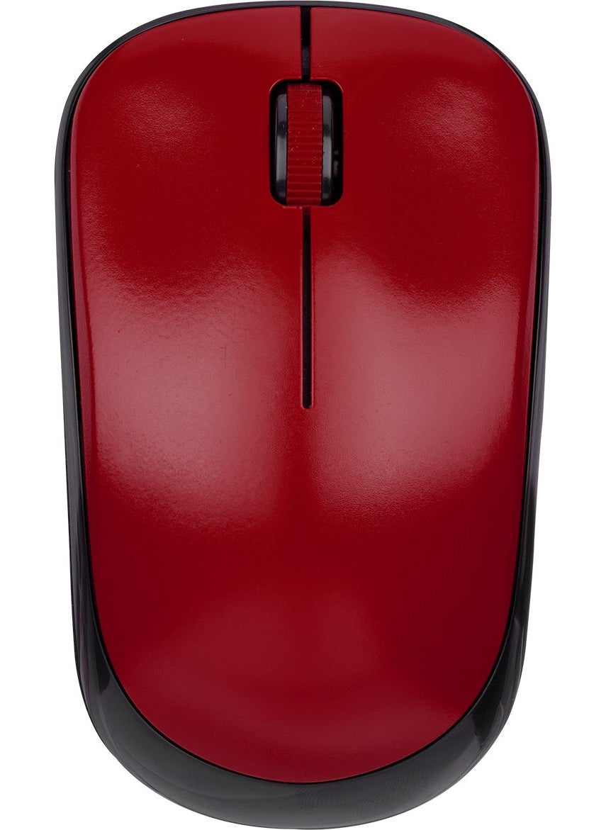 Everest SM-833 Usb Black/Red 1200dpi Optical Wireless Mouse  - Image 1