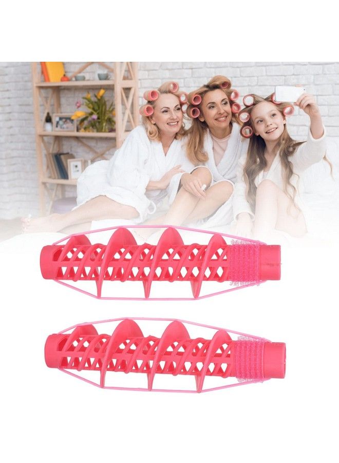 ZJchao Hair Rollers 20 Pcs Hair Roller Sets Self Grip Salon Hair Dressing Curlers Reusable Spiral Rollers Hairdressing Curling Styling Tool For Girls Diy Bangs Medium Short Hair Styles - Image 4