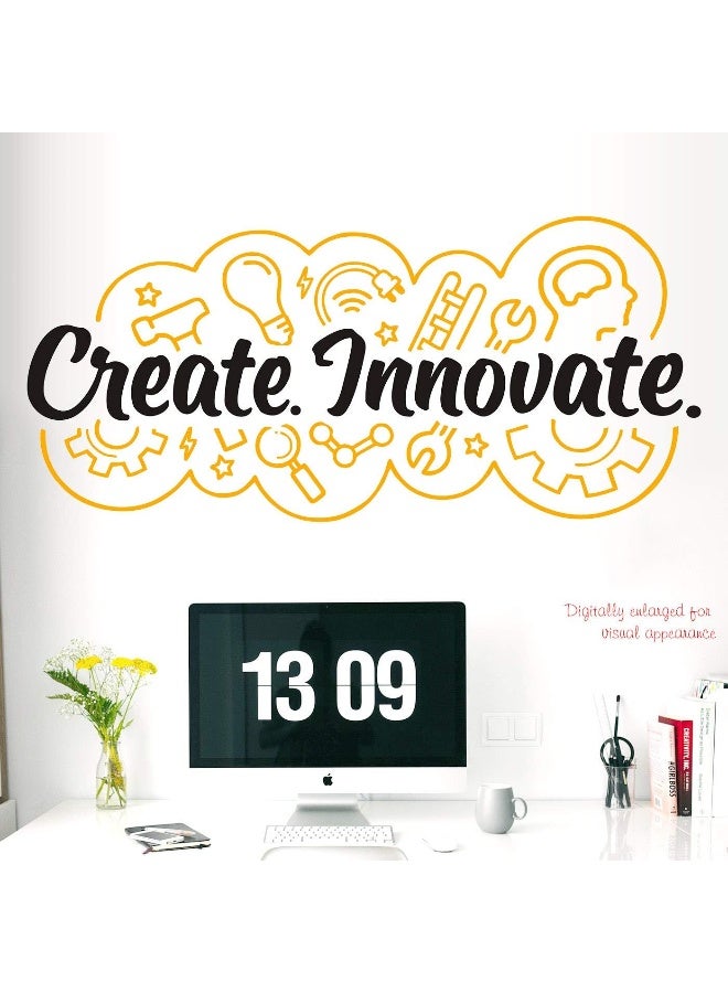 StickMe 'Create - Innovate - Office - Inspirational - Motivational - Quotes - Wall Sticker' - Image 2