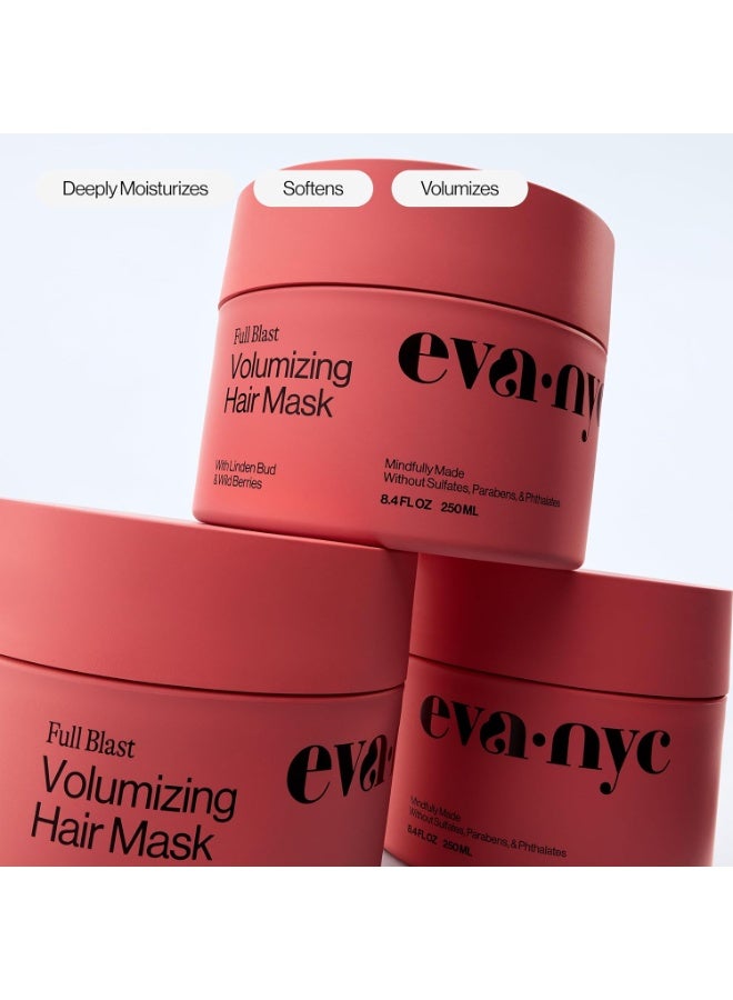 Eva NYC Full Blast Volumizing Hair Mask, 8.4 fl oz - Image 3