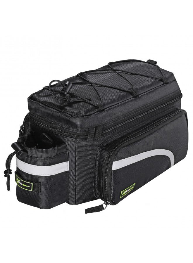 Rockbros ROCKBROS Bike Trunk Bag 13L-25L Bike Rear Rack Bag Bike Cargo Rack Bag Rear Rack Carrier Bag - Image 1
