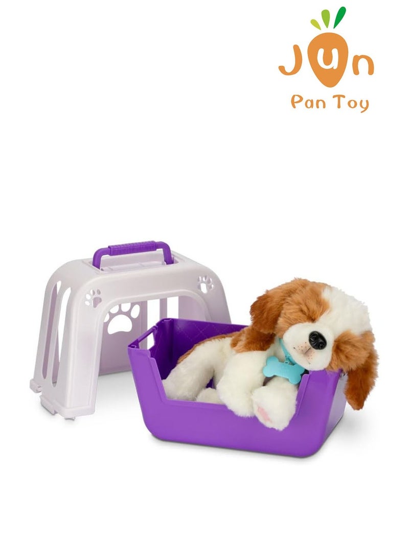 موس أصلي Little Live Pets Moose Toys Patches جرو تفاعلي لعبة حيوان أليف 60 Plus أصوات حركات إطعام إكسسوارات هدية أطفال عمر 4 سنوات فأكثر F0172-8 - Image 3