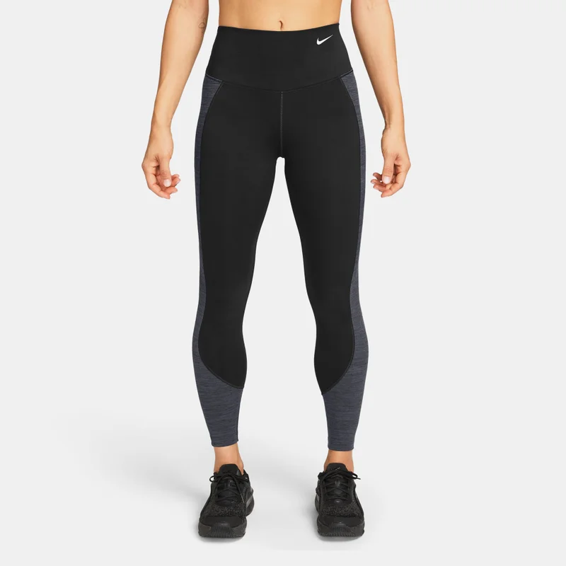 Nike black and grey Women's One Dri-Fit 7/8 Training Leggings for Women | Best Price UAE