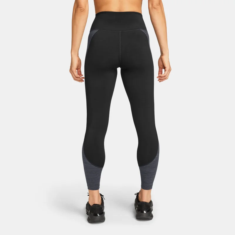 Nike black and grey Women's One Dri-Fit 7/8 Training Leggings for Women | Best Price UAE