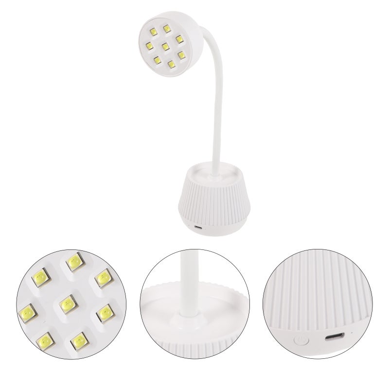 Nail Table Light Nail Nail Flexible Gooseneck for Nails - Image 1