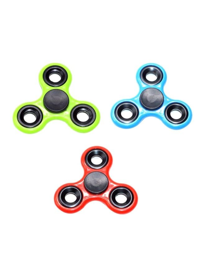 Cool Baby 3-Piece Plastic Fidget Spinner Set DIA146 6.5x0.65x6.5cm - Image 1