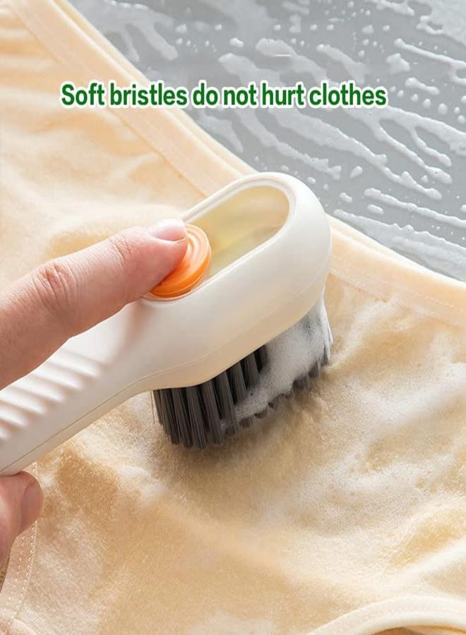 Multi-Purpose Shoe Cleaning Brush with Integrated Liquid Reservoir and Long Handle - Liquid Cleaning Brush from Clothing Cleaning Tools at KataKeet Store  - Image 2