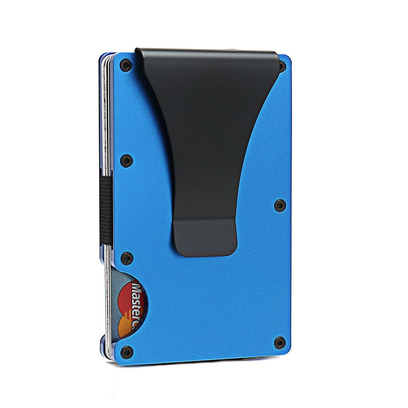 Rfid Credit Card Holder Carbon Fiber Card Holder Anti-Degaussing Men'S Multifunctional Wallet Card Holder Card Holder Anti-Theft Box - Image 1