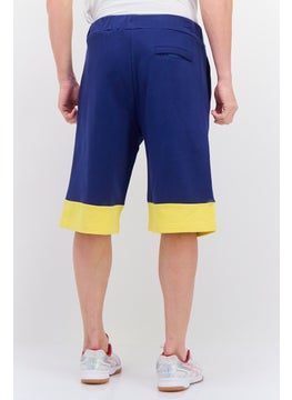 Kappa Men Brand Logo Basic Short, Navy  - Image 4