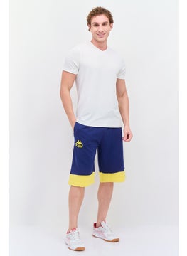 Kappa Men Brand Logo Basic Short, Navy  - Image 2