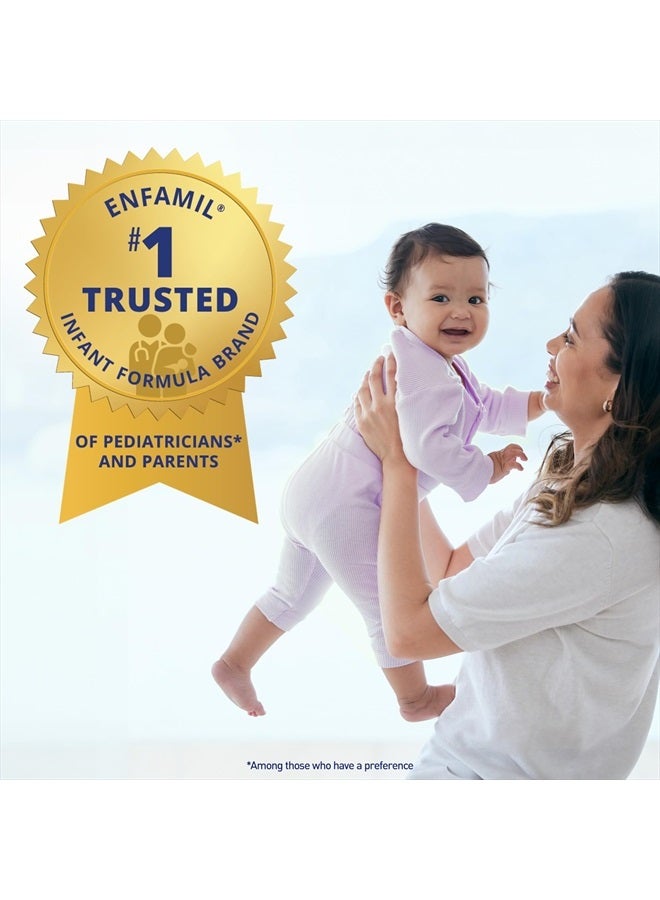 Enfamil NeuroPro Gentlease Baby Formula, Brain Building DHA, HuMO6 Immune Blend, Designed to Reduce Fussiness, Crying, Gas & Spit-up in 24 Hrs, Infant Formula Powder, Baby Milk, 35.2 Oz (Pack of 4) - Image 5