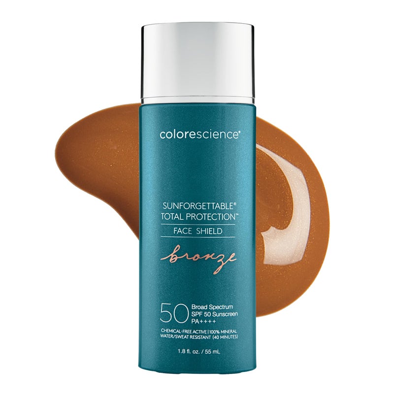 Colorescience Sunforgettable Total Protection Face Shield Bronze SPF 50 18 Fl Oz