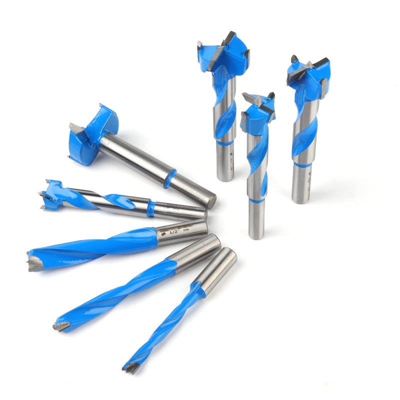 KOWOOD Forstner Bit Set, Wood Drilling, W/Carbide Tipped 8 Plus Piece Set By Kowood - Image 1