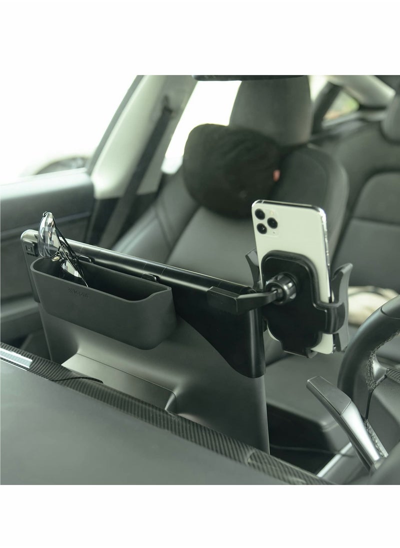 Captaintech Phone Mount for Tesla Model Y Model 3 Fits 5.5 to 7 Inch Smartphones  - Image 2