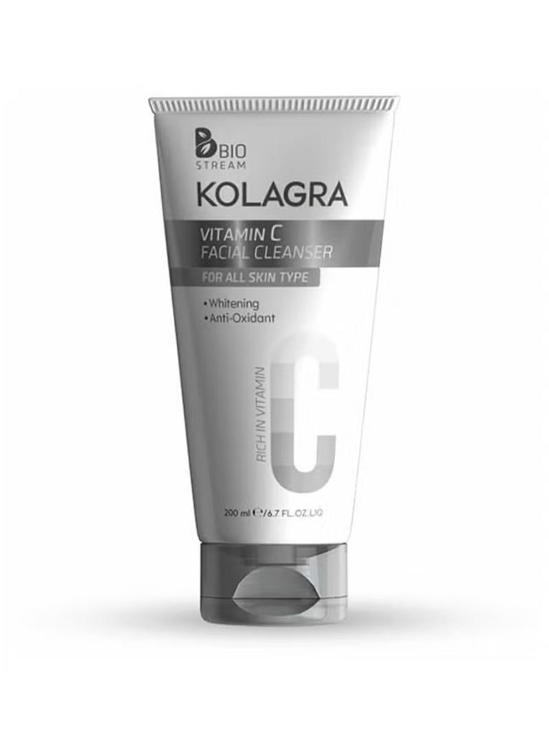 Kolagra Vitamin C Facial Cleanser 200ml - pzsku/ZE7EF62E90CCA71542DB4Z/45/_/1729015582/ff885aad-1a62-484f-bc46-08fbe460e5a8