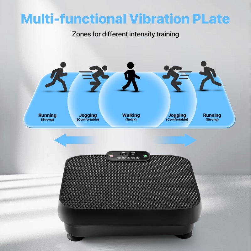 Elefor Vibration Plate Exercise Machine for Lymphatic Drainage Weight Loss,Whole Body Workout Vibration Fitness Platform,Mini Shake Plate,Sport Gym Fitness Equipment - Image 3
