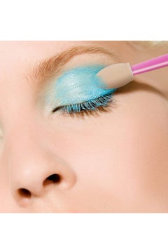 Cuttte Cuttte 120PCS Disposable Dual Sides Eye Shadow Sponge Applicators with Container, 4 Colors Eyeshadow Brushes Makeup Applicator  - Image 5