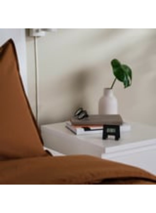 IKEA KUPONG Small and Sleek Digital Alarm Clock - Black - Image 2
