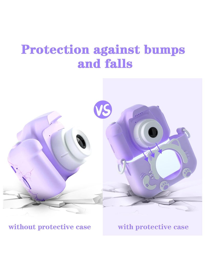 Generic Dual Camera Astronaut Parple Digital Camera for Toddlers - Funny Photo Frames, Long Battery Life, IPS Display - Image 3
