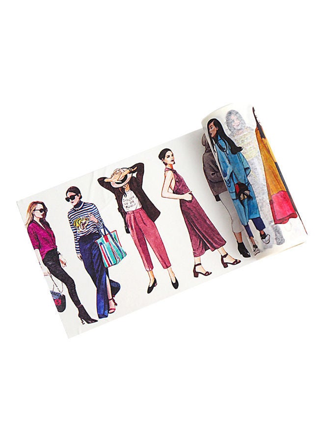 NIBEMINENT Decorative Washi Tape Fashion Dress