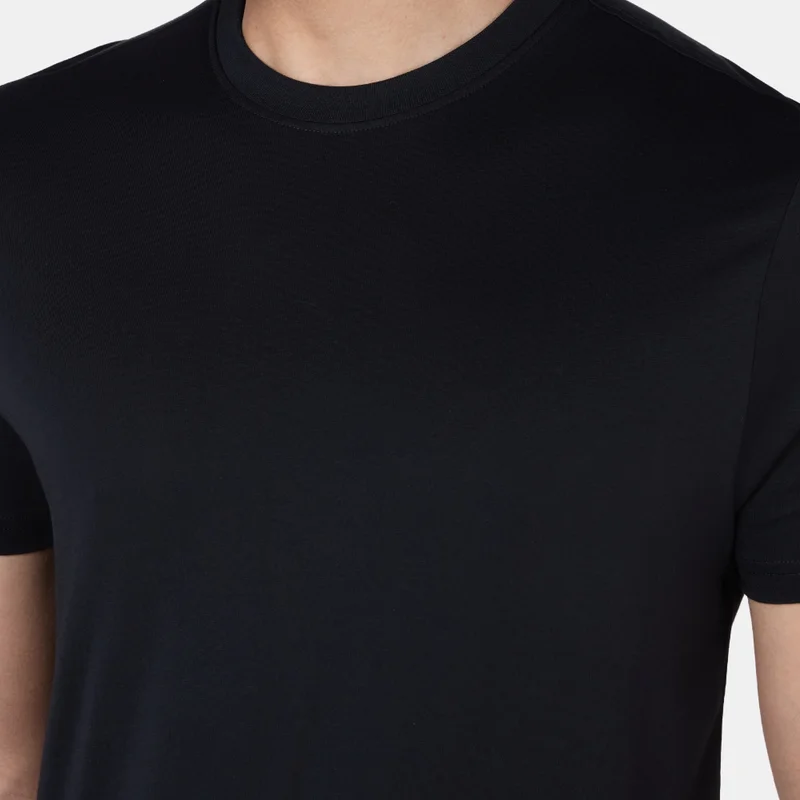 Sun and Sand Sports Black Men's Supima T-Shirt for Men | Best Price UAE