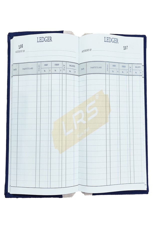 LRS Ledger SHORT Handy Size - Copy Size - 21x17 CM - Full Cloth Hard Bound (240 Page) - Image 1