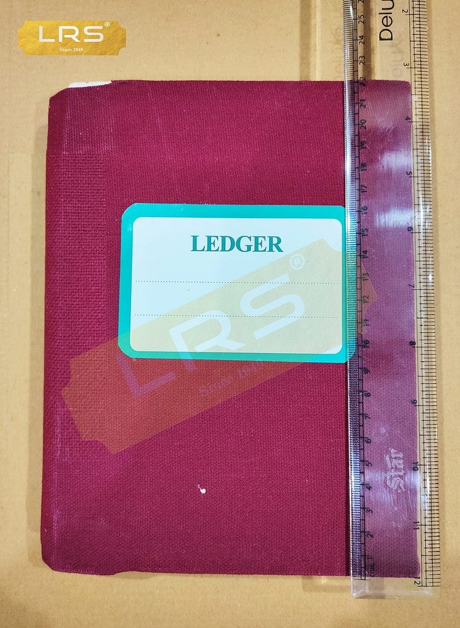 LRS Ledger SHORT Handy Size - Copy Size - 21x17 CM - Full Cloth Hard Bound (240 Page) - Image 5