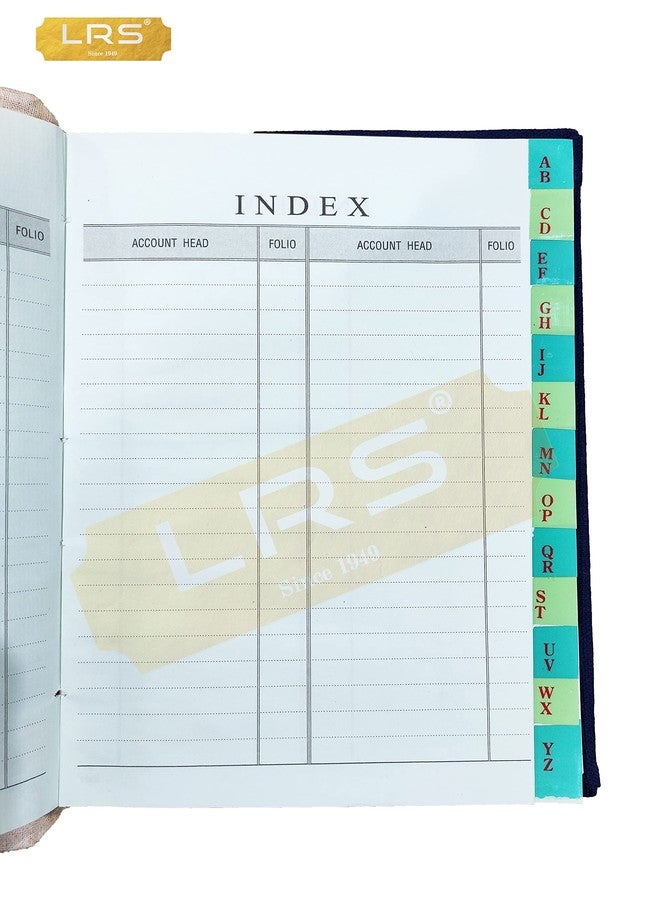 LRS Ledger SHORT Handy Size - Copy Size - 21x17 CM - Full Cloth Hard Bound (240 Page) - Image 4