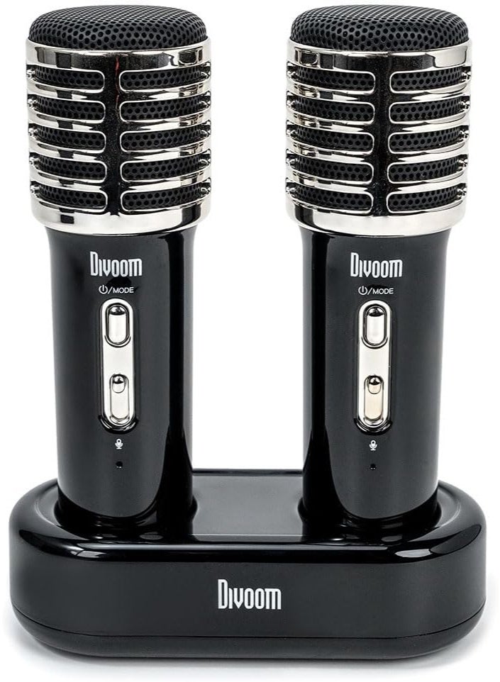 ديفوم SongBird HQ 2 Portable Bluetooth Karaoke Speaker (Black) | 80896 - Image 4