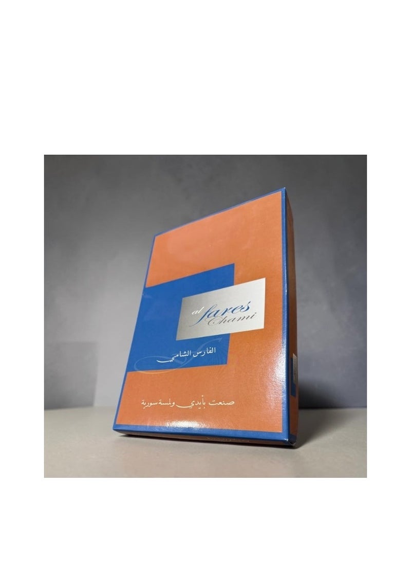 مجموعة جوارب الفارس الشامي الكلاسكية - 12 ازواج بألوان متنوعة في علبة فاخرة - Image 2