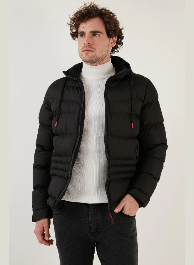 Buratti  Buratti Hooded Pocket Slim Fit Puffer Jacket Men's JACKET 6490001 for Men | Best Price UAE
