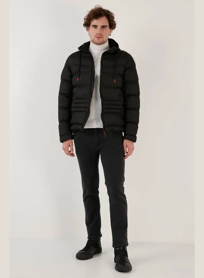 Buratti  Buratti Hooded Pocket Slim Fit Puffer Jacket Men's JACKET 6490001 for Men | Best Price UAE