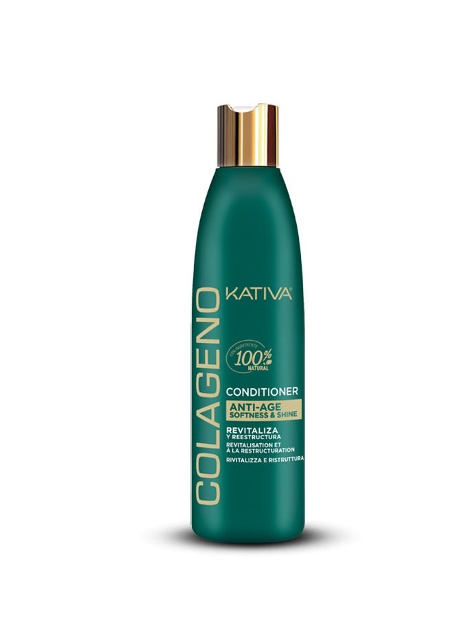 Kativa Kativa Colageno Hair Conditioner Anti Age Softness and Shine - Revitalize 250ml  - Image 2