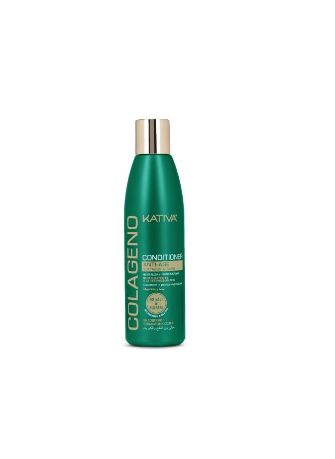 Kativa Kativa Colageno Hair Conditioner Anti Age Softness and Shine - Revitalize 250ml  - Image 3